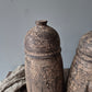 Oud houten kruik met deksel | Luksa nr. 4 (links)