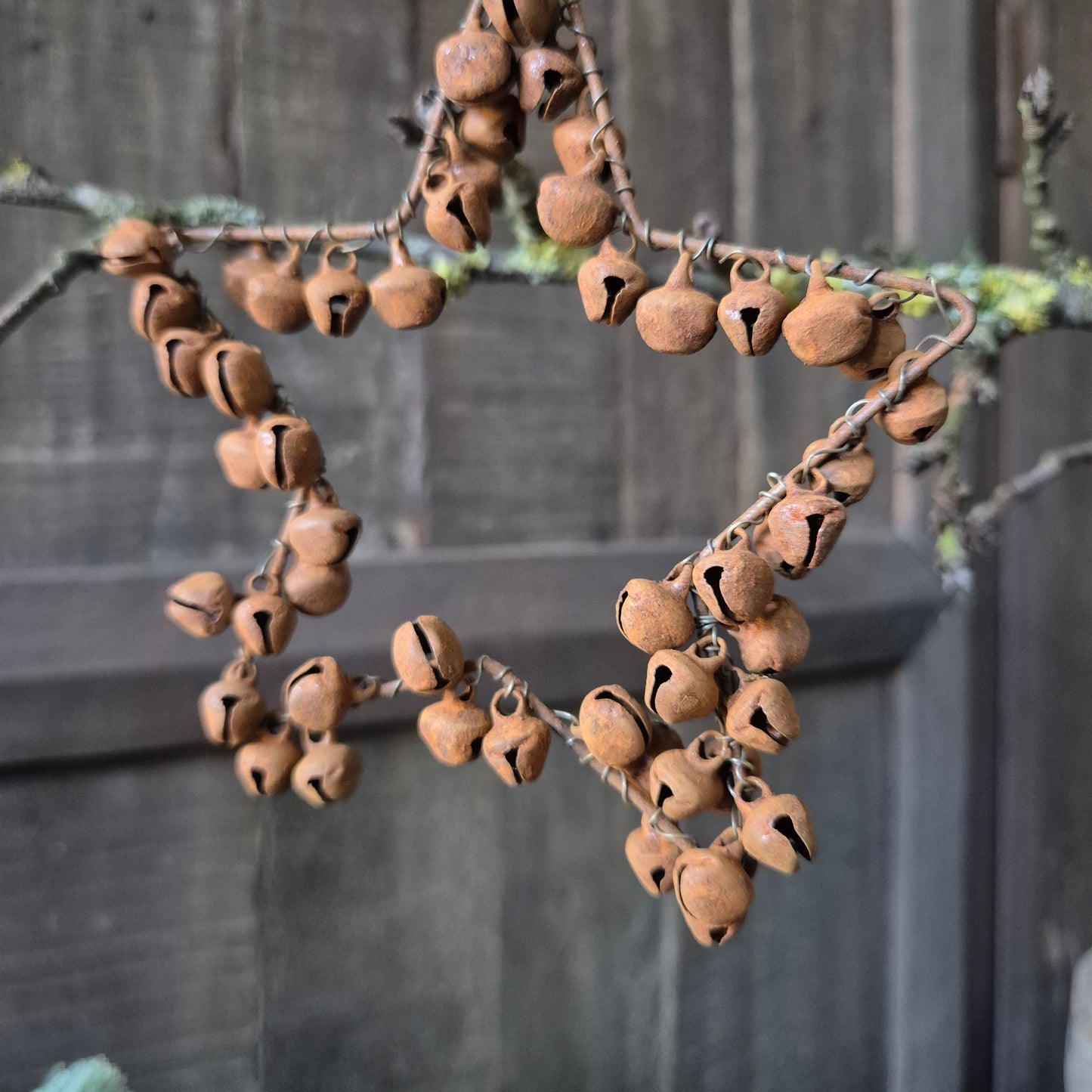 Roest hanger belletjes | Ster