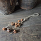 Roest belletjes slinger | 30cm