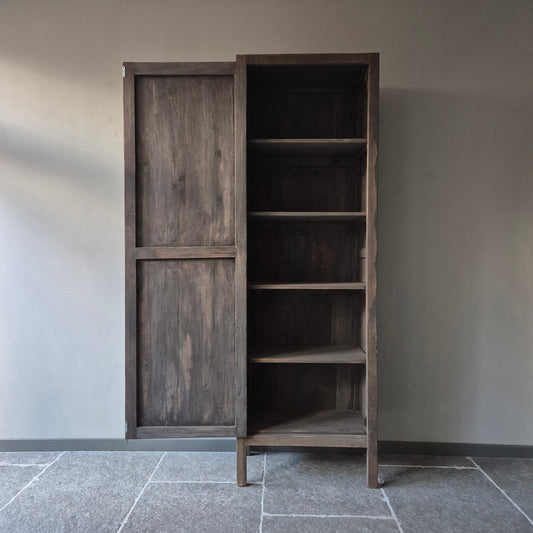 Hoge eendeurs kast | Lungo driftwood
