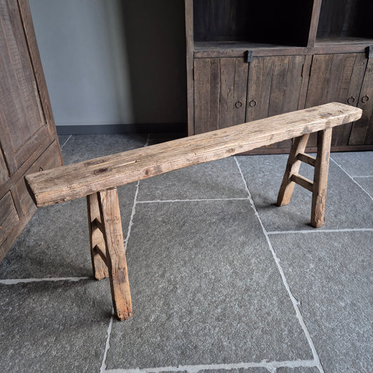 Oud houten Chinees bankje nr. 5