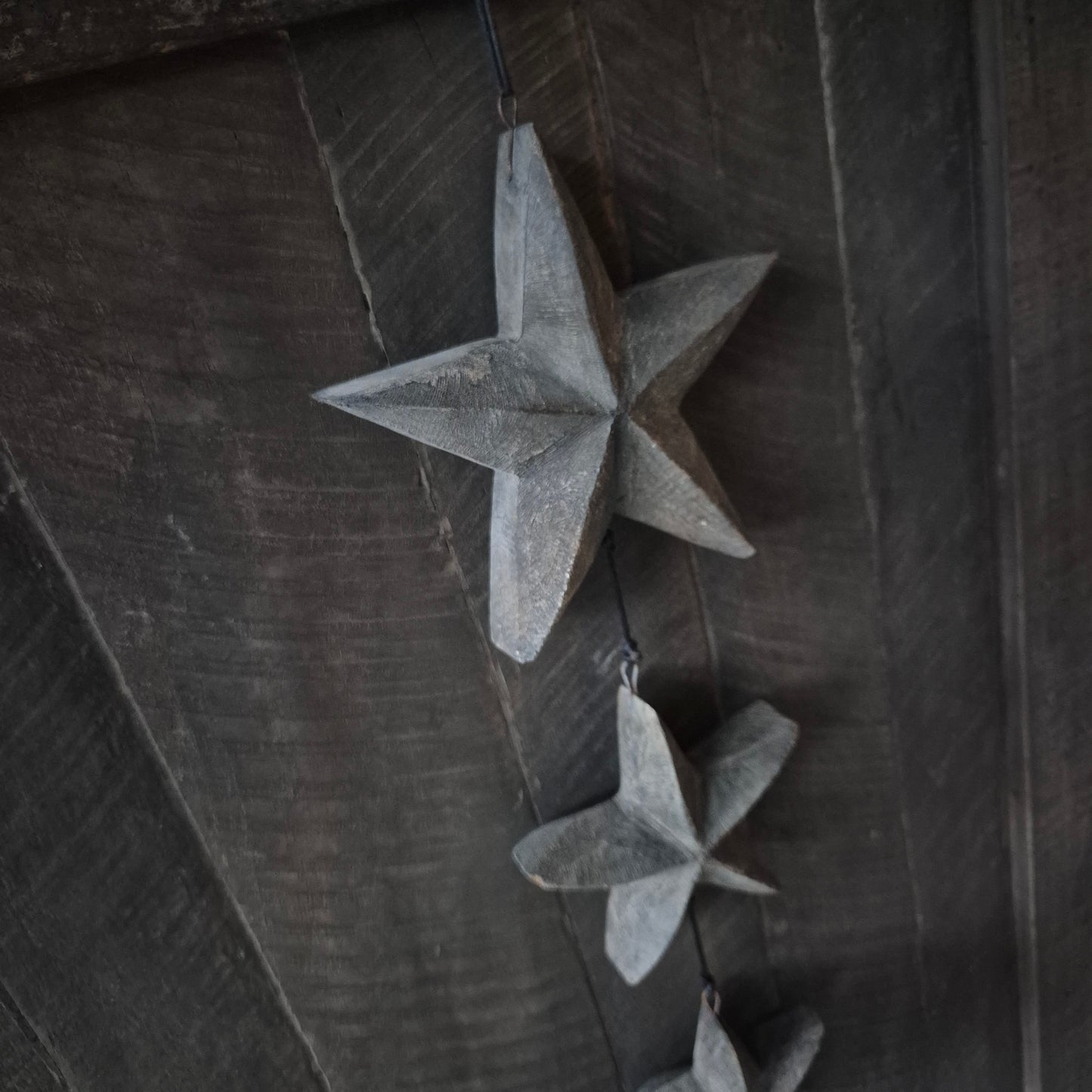 Driftwood sterren slinger | hout