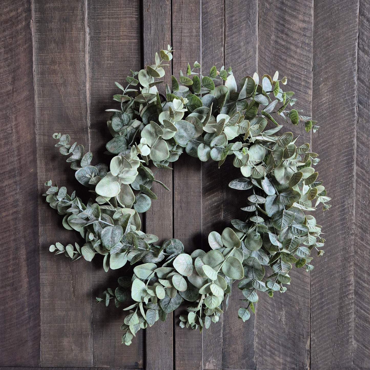 Kunst eucalyptus krans 50cm