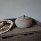 Houten pot met deksel