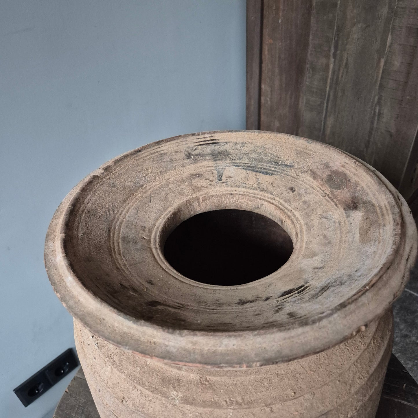 Oud houten kruik nr. 121