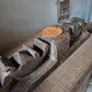Uniek oud houten ornament