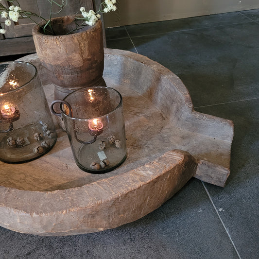 Uniek oud houten trog | schaal XL