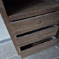 Kast driftwood 3-lades | open vakken