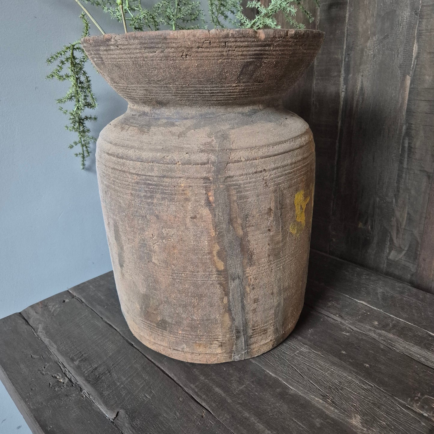 Oud houten kruik nr. 127