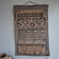 Uniek handgemaakt wanddoek kelim San7