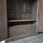 Landelijke tv kast | met lades | driftwood