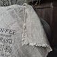 Shabby doek Coffee | 45x50cm