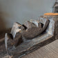 Uniek oud houten ornament