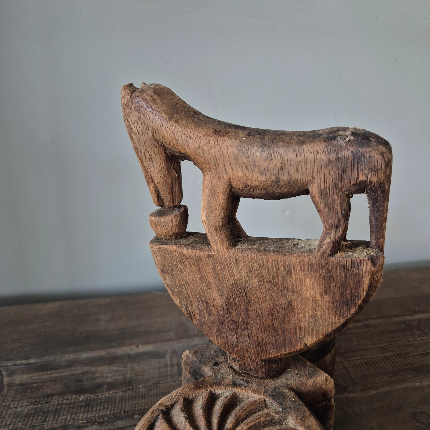Oud houten spicebox nr. 3