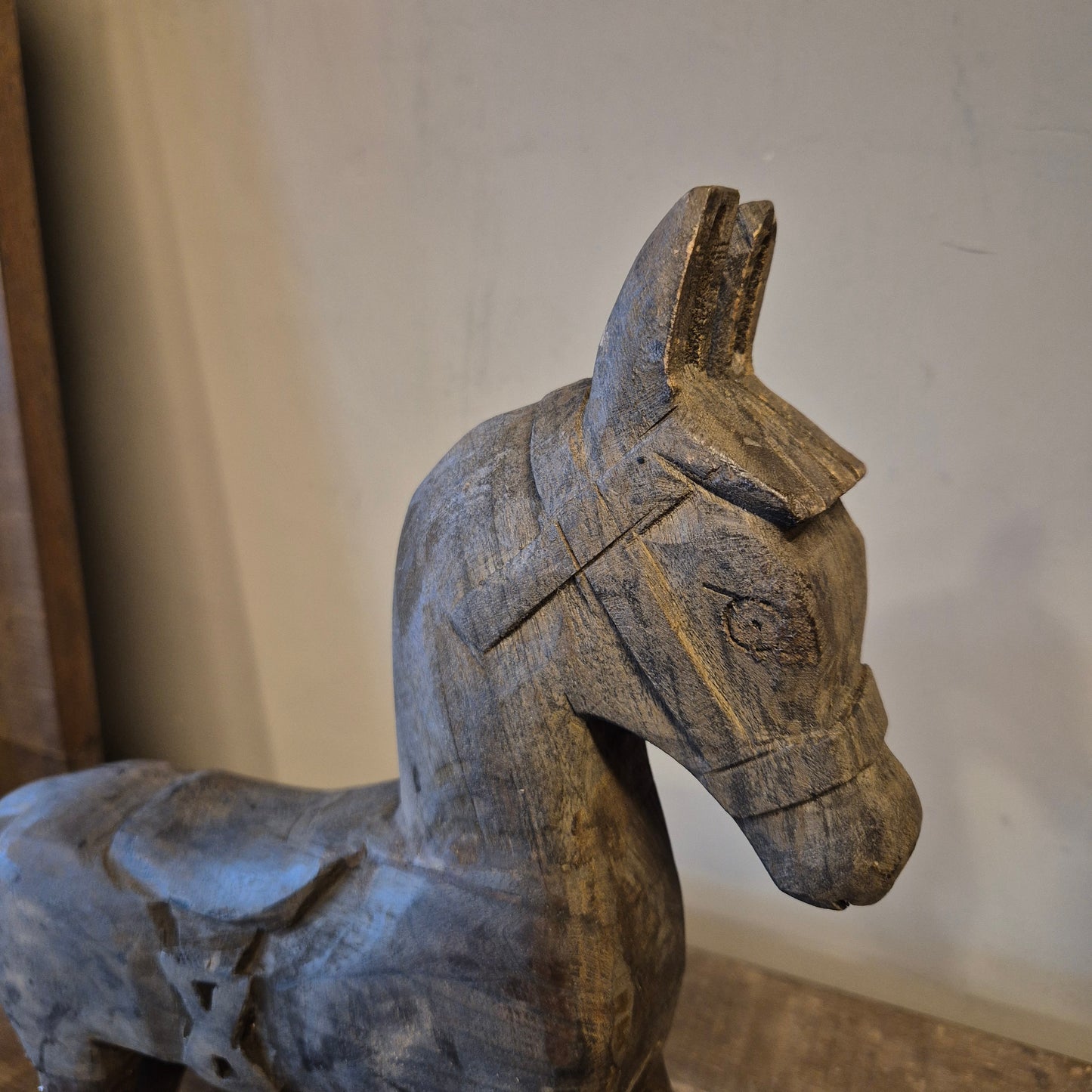 Uniek houten paard M