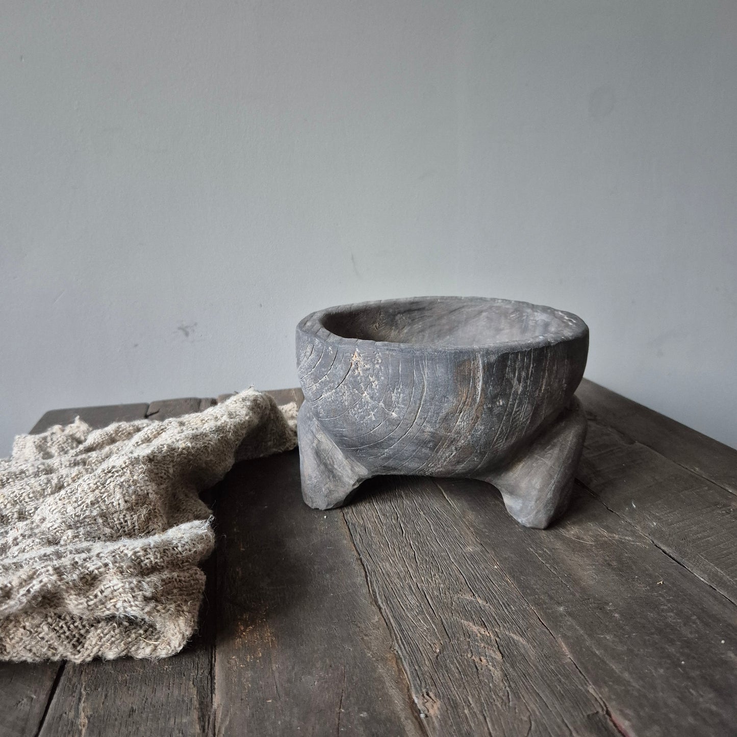 Houten vijzel | schaaltje