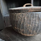 Oud houten bak met deksel