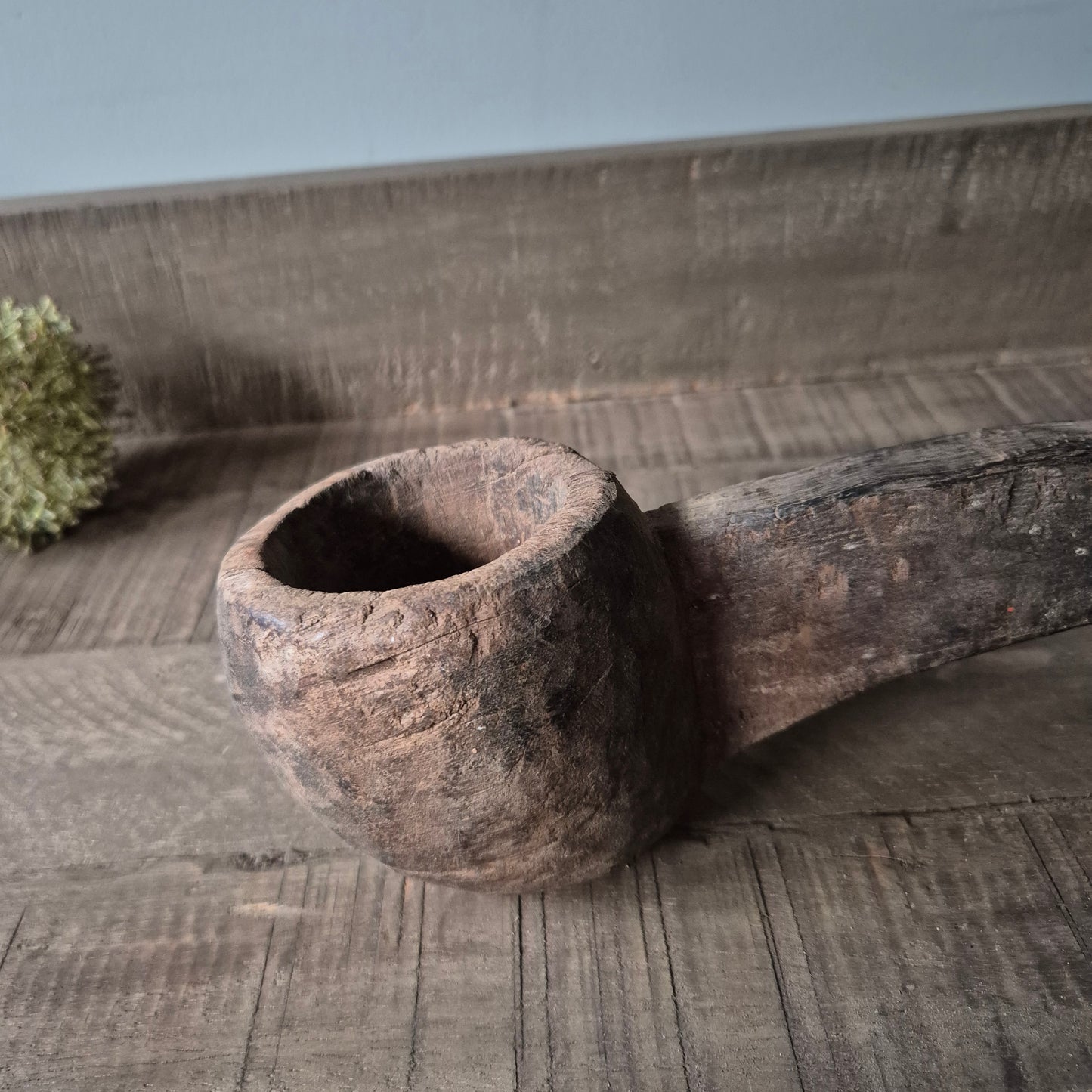 Uniek oud houten ornament nr. 2