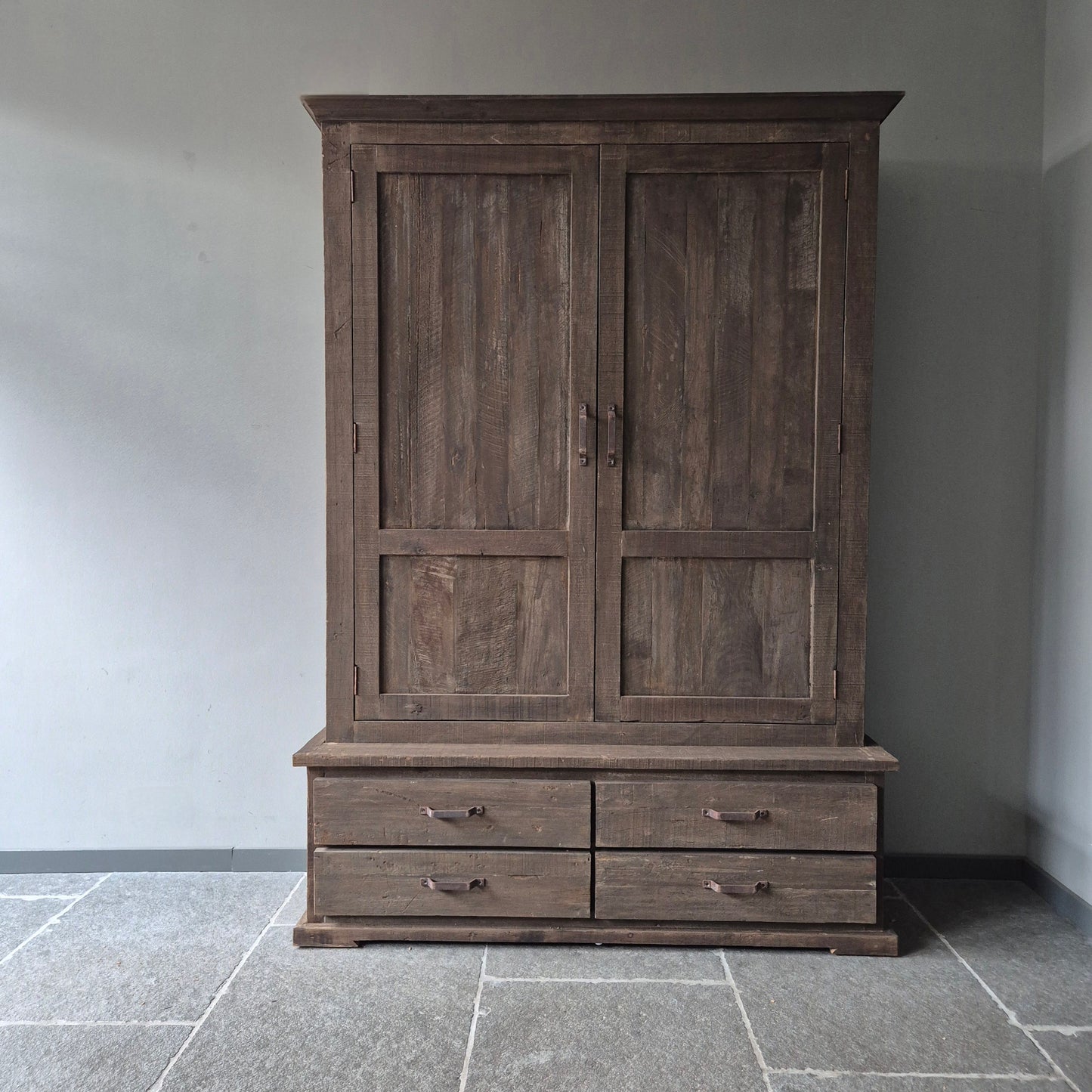 Kast 2-deurs/4-lades | driftwood XL Teun