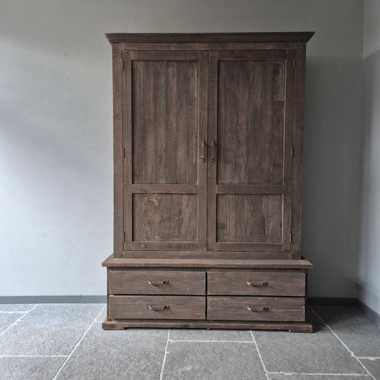 Kast 2-deurs/4-lades | driftwood XL Teun