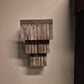 Wandlamp Iron Falls vierkant | Goldenbelt