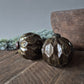 Kerstbal bandi | glas 9cm