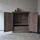 Landelijke tv kast | met lades | driftwood