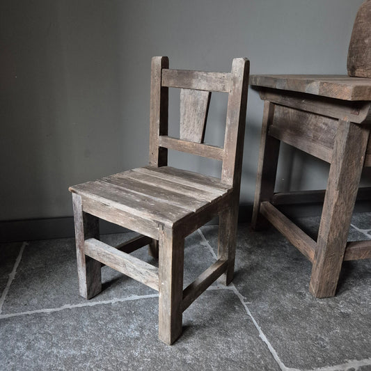 Kinderstoeltje | oud hout