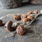 Roest belletjes slinger | 30cm