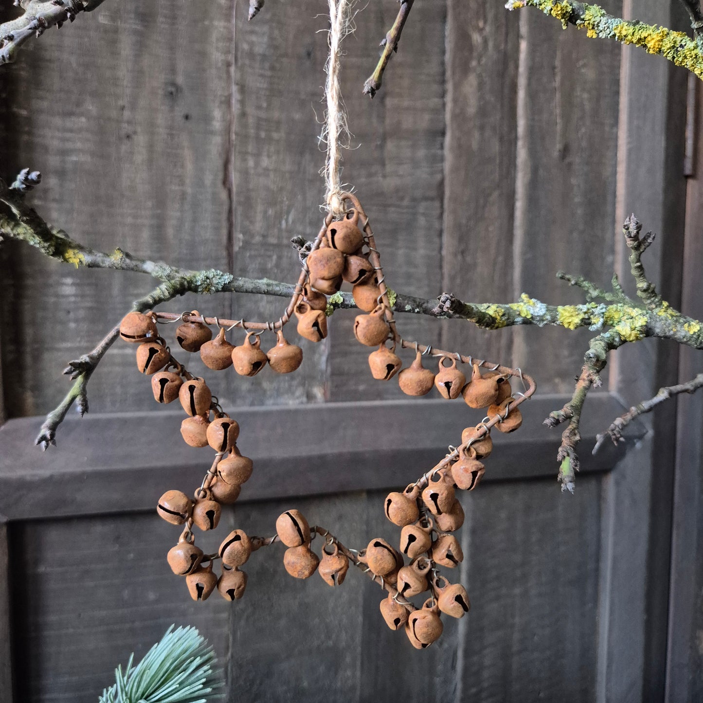 Roest hanger belletjes | Ster