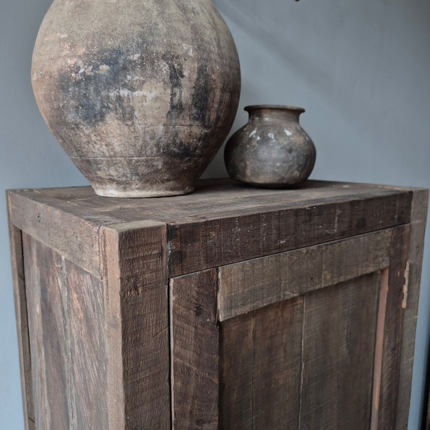 Eendeurs kast Lago oud hout driftwood