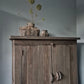 Landelijke meidenkast | schuifslot | Besa Driftwood