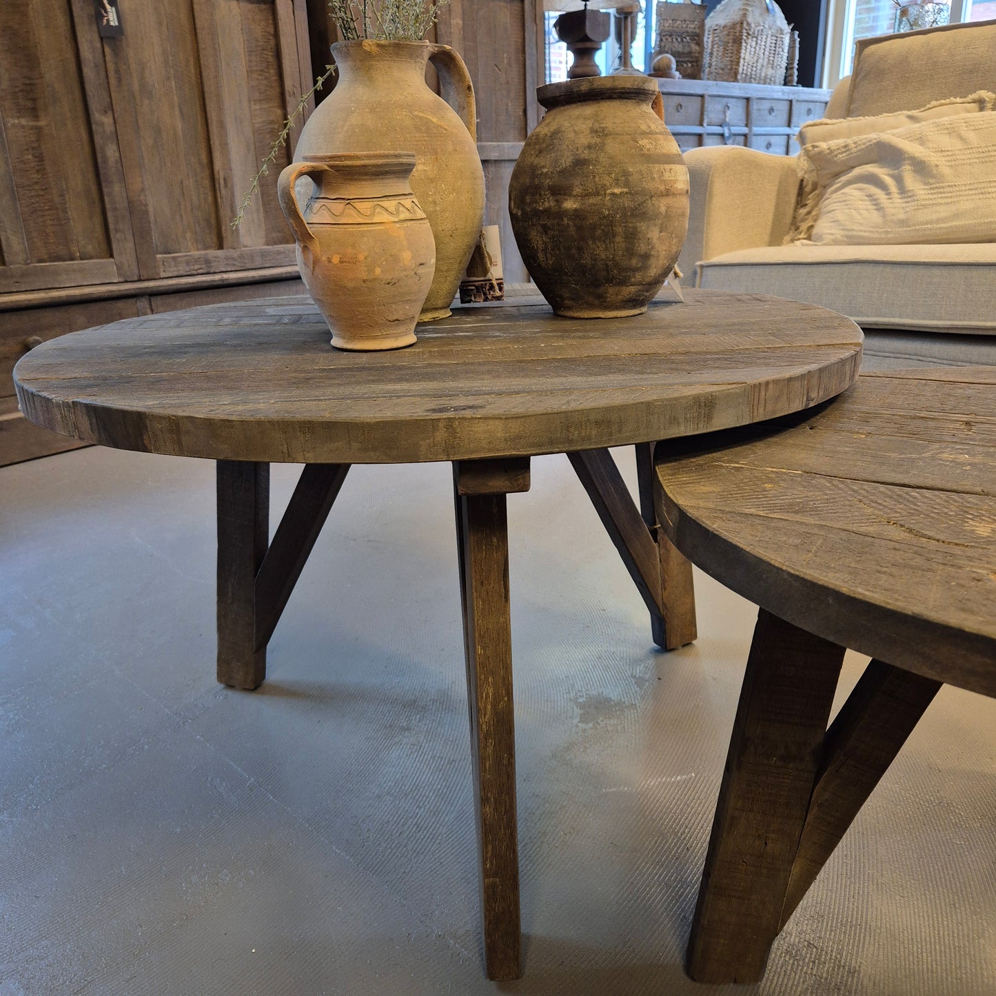 Salontafel set van 2 | driftwood SALE
