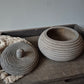 Houten pot met deksel