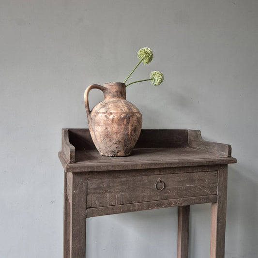 Landelijke sidetable 70cm | met lade | Driftwood