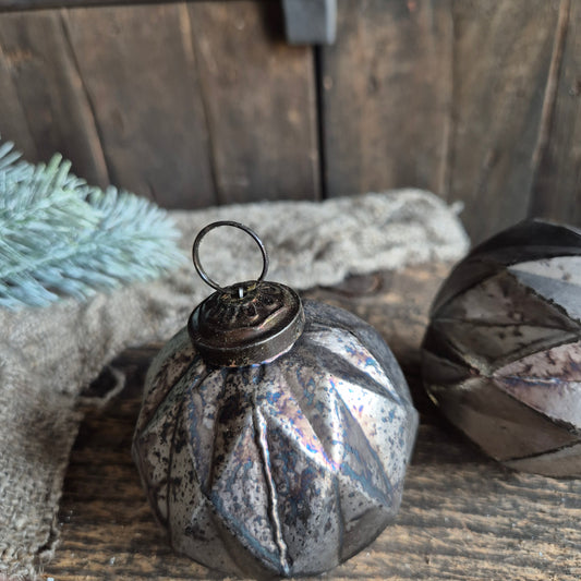 Kerstbal bruin 7cm