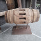 Oud houten wiel op standaard nr. 3