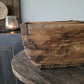 Oud houten rijstbak met handvat nr. 4