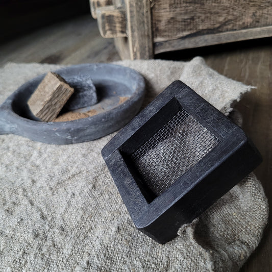 Mini rasp hout amberblokje