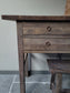 Sidetable oud hout sober 3 lades